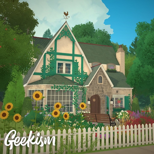 Cozy English Cottage — Paralives Lots and Houses mod preview by Geekism