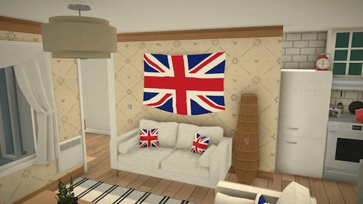 Union Jack Flag — Paralives Objects mod preview by Ticksy